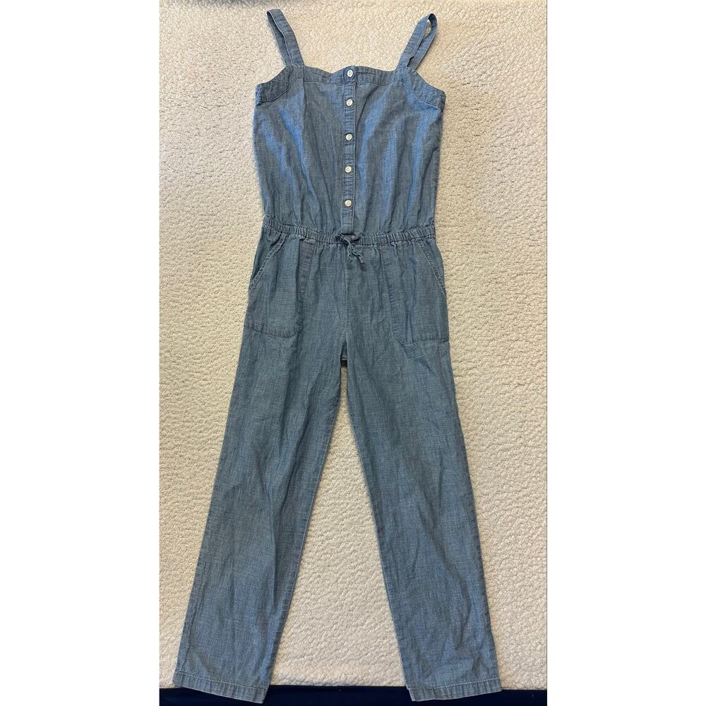 Polo Ralph Lauren Girls Chambray Jumpsuit Size 12